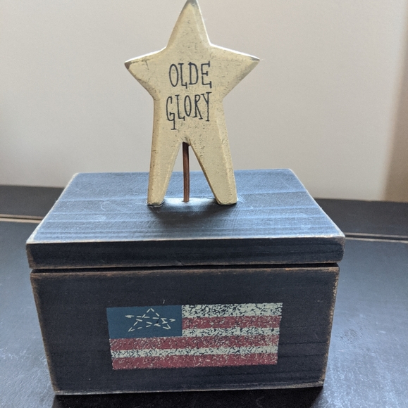 Other - Patriotic Wooden Box
